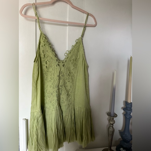 NWOT Free People One Casella Drop-Waist Slip Dress - Picture 6 of 11